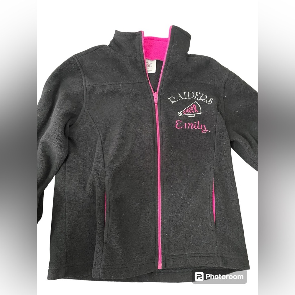 Raiders Cheer Jacket‎ with Emily Embroidered on Front